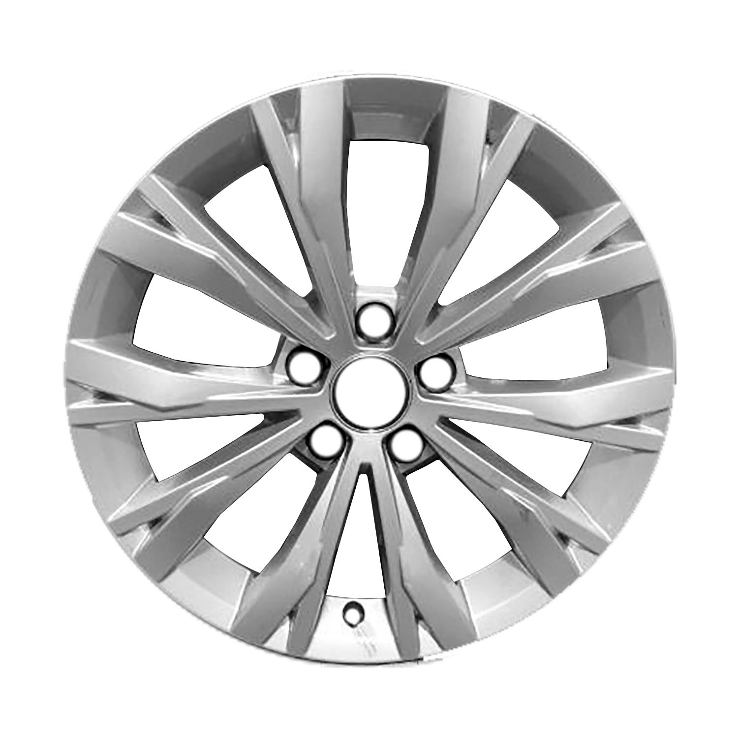Refurbished Metallic Polished Aluminum Wheel 22 x 9.5