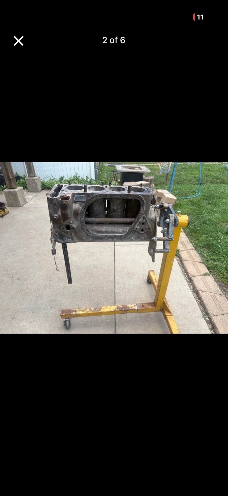 1950s Mercedes Benz Engine Block 1950s Mercedes Benz Engine Block