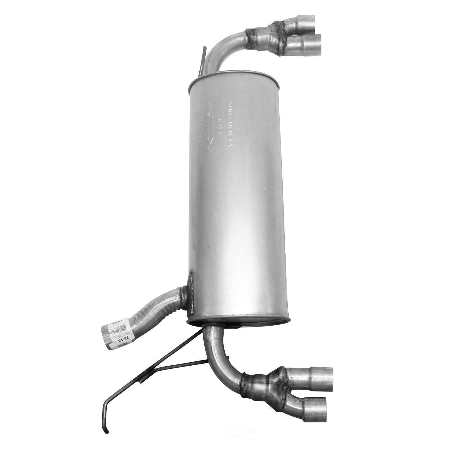Exhaust Muffler Assembly-GT AP Exhaust 7543 fits 99-00 Pontiac Grand Am