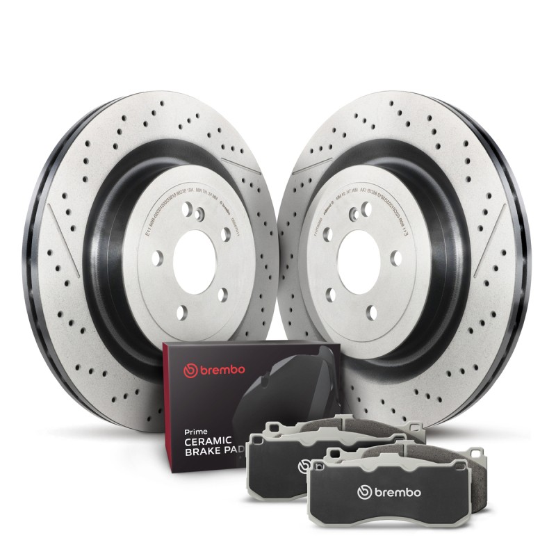Brembo OE Rear Disc Brake Kit for Mercedes-Benz GLE63 AMG & ML63 AMG Brembo OE Rear Disc Brake Kit for Mercedes-Benz GLE63 AMG & ML63 AMG