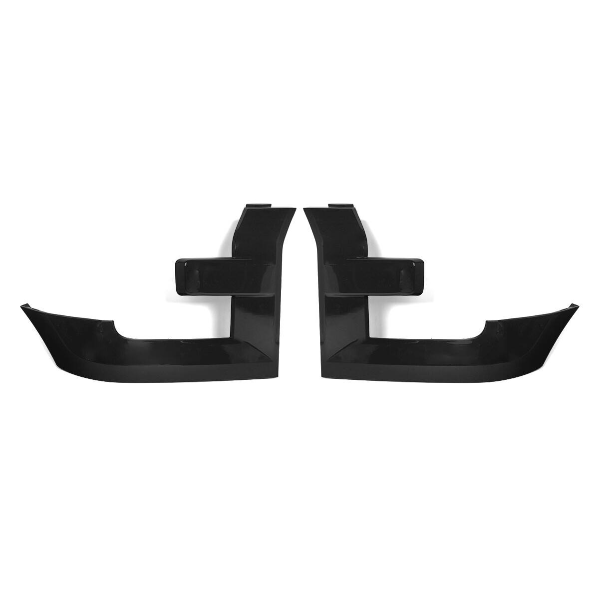Pair Grille Molding Trim Headlight Bezel For 2015 2016 2017 Ford F150 F-150