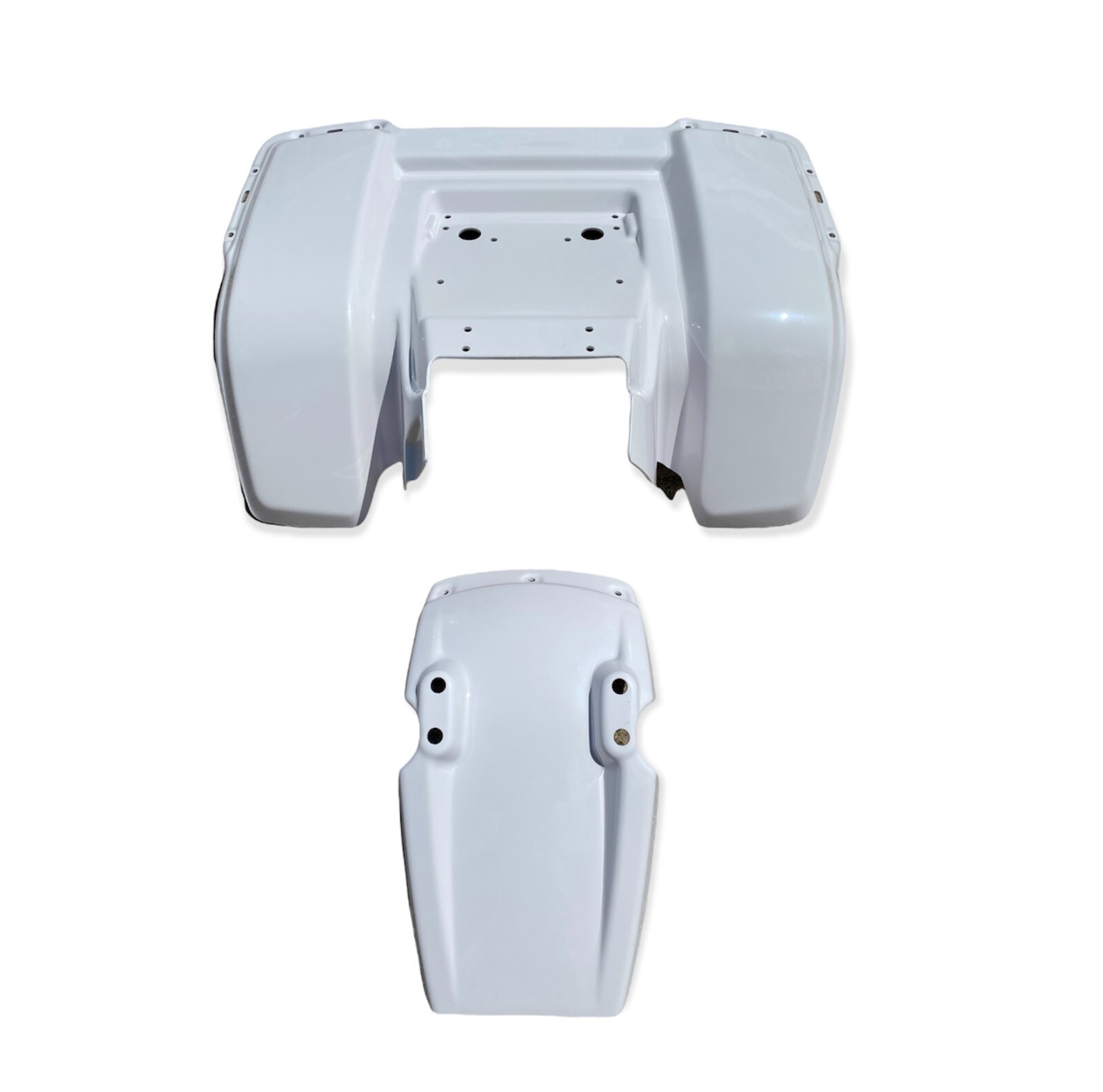 KTX Pro for HONDA ATC250SX 85 - 87 WHITE PLASTIC FRONT & REAR FENDER SET
