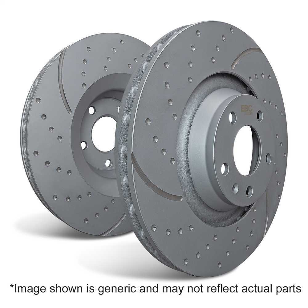 EBC BRAKES GD7858 Disc Brake Rotor