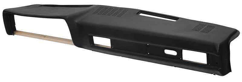 1981-91 Chevrolet GMC C/K/R/V Truck/SUV Dash Pad Black