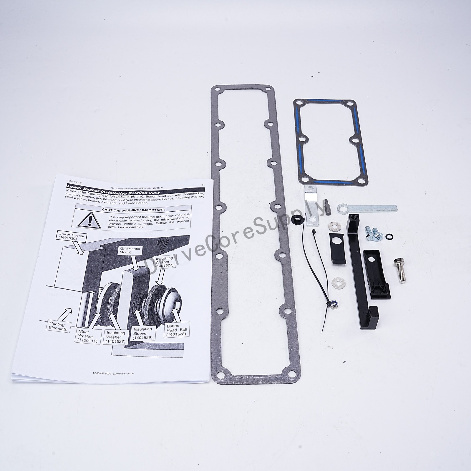 Doctor Diesel Killer Grid Heater Upgrade Kit for 07.5-24 RAM 6.7L Cummins Diesel