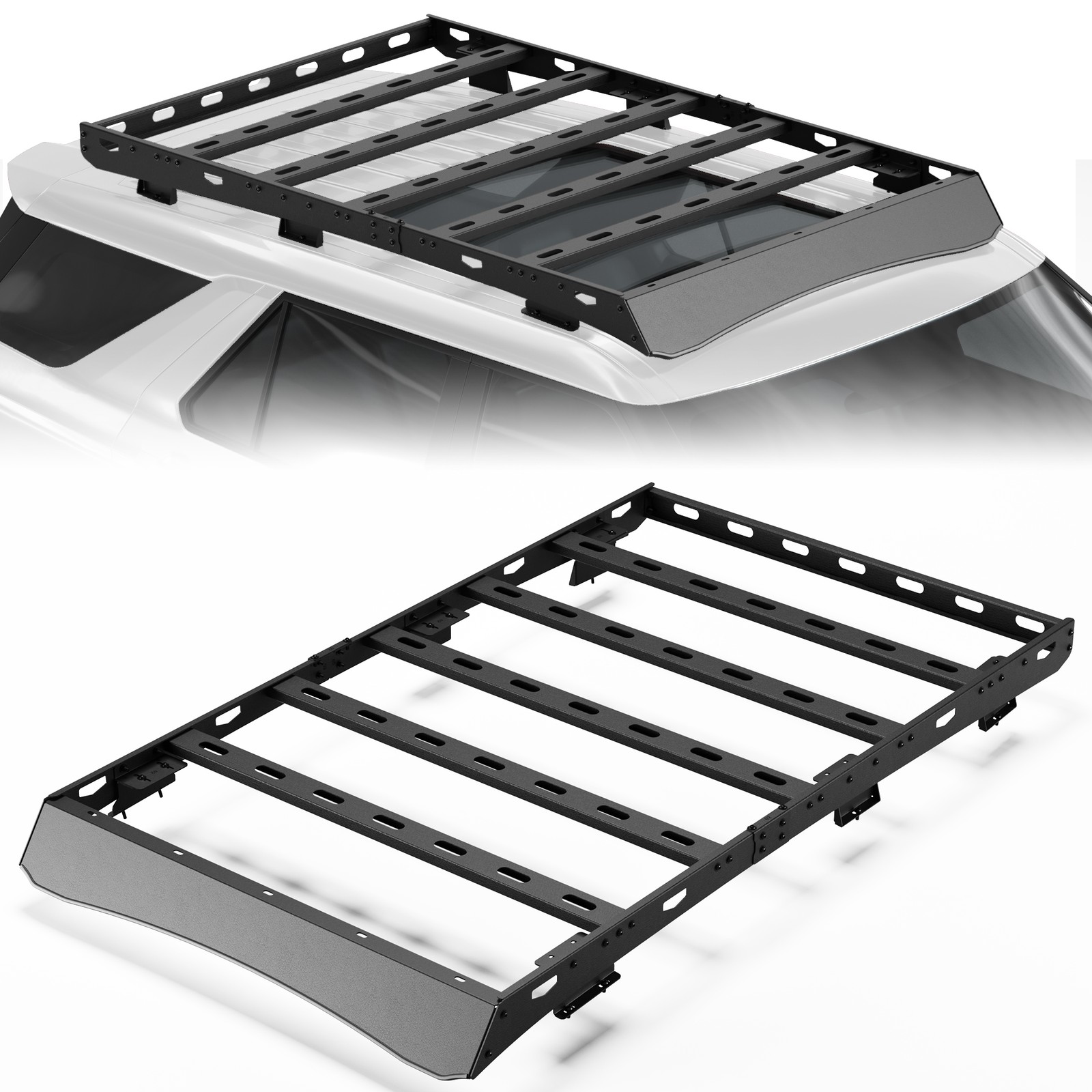 For 2020-2026 Ford Explorer Roof Rack Hardtop Cargo Basket Carrier Luggage Rack