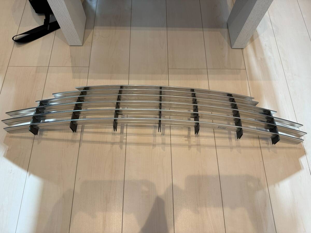 06-16 ASTON MARTIN V8 VANTAGE FRONT UPPER RADIATOR GRILL GRILLE SILVER OEM