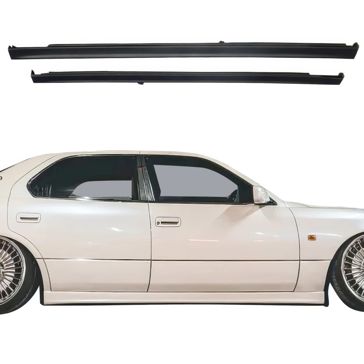 VSaero FRP FKON Side Skirts UCF21 for LS400 Lexus 98-00 vsaero_100073