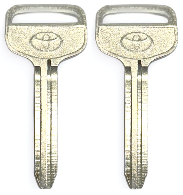 Set Of 2 TR47 - X217 - Toyota - Metal Key Blank