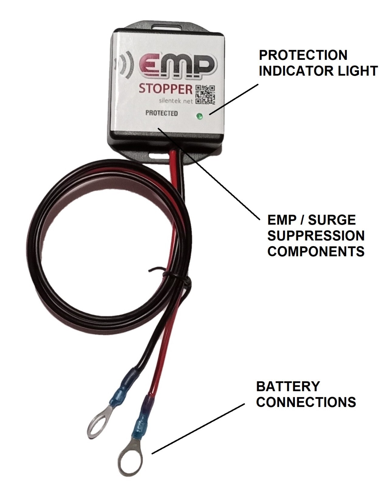 EMP Stopper Lightning Shield Solar Surge Protection for 12V LIFEPO4 LITHIUM BMS