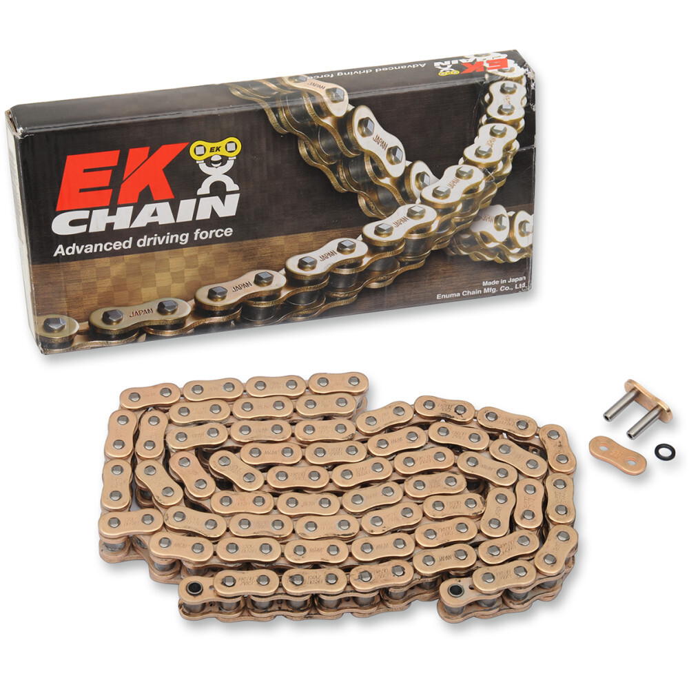 EK Chains 530 ZVX3 Series ZX-Ring Chain (Gold) 150 Links
