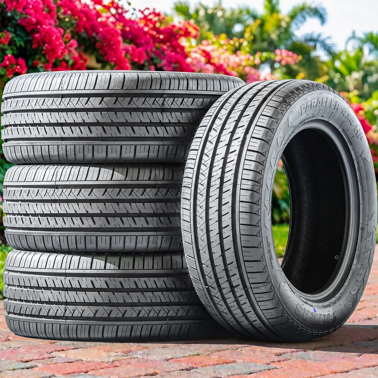 4 Atlas Tire Paraller 4x4 HP 255/60R17 106H All Season 55k Mi Warranty 480AB 4 Atlas Tire Paraller 4x4 HP 255/60R17 106H All Season 55k Mi Warranty 480AB