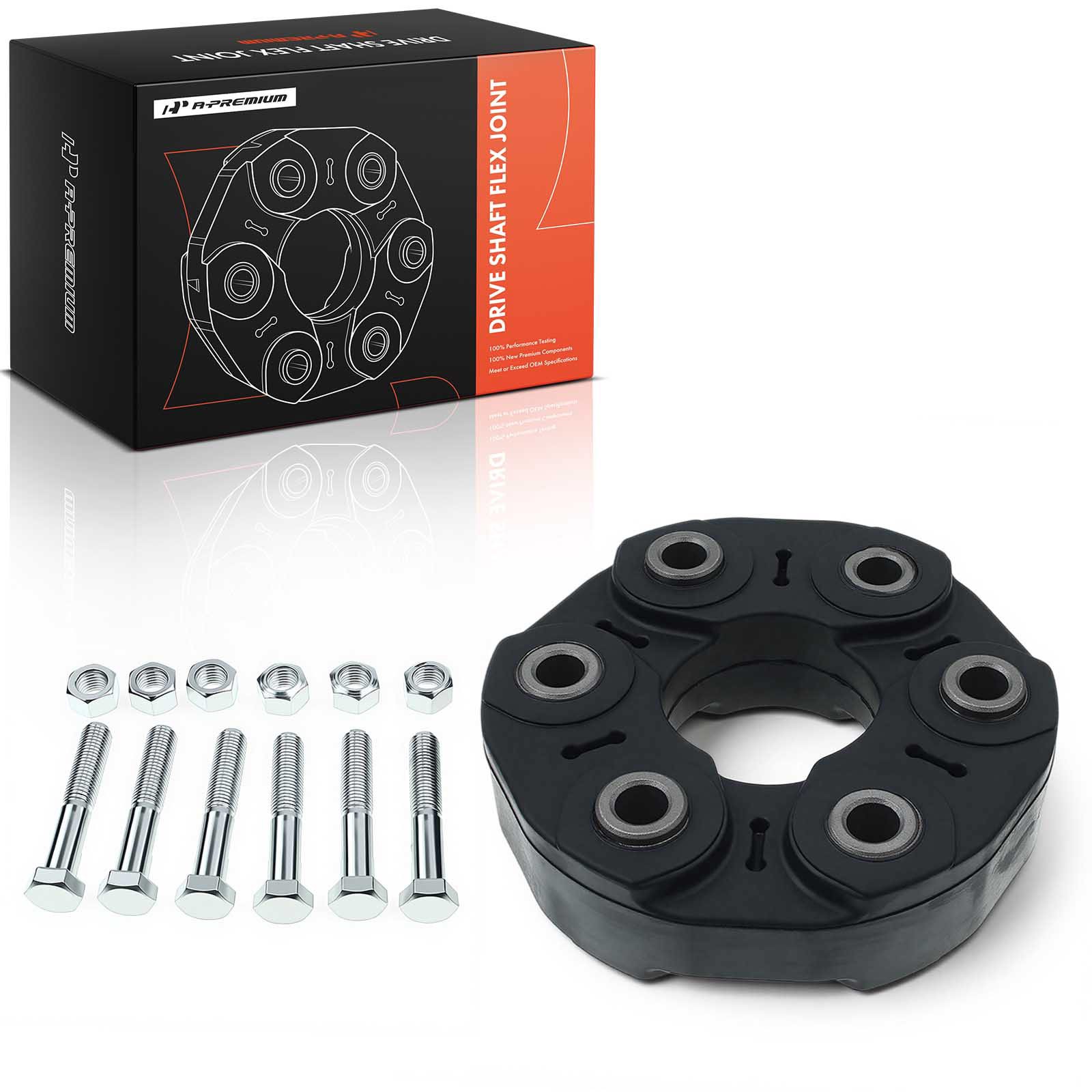 A-Premium Driveshaft Coupler Flex Joint for BMW 320i 428i 528i 640i 750i xDrive A-Premium Driveshaft Coupler Flex Joint for BMW 320i 428i 528i 640i 750i xDrive
