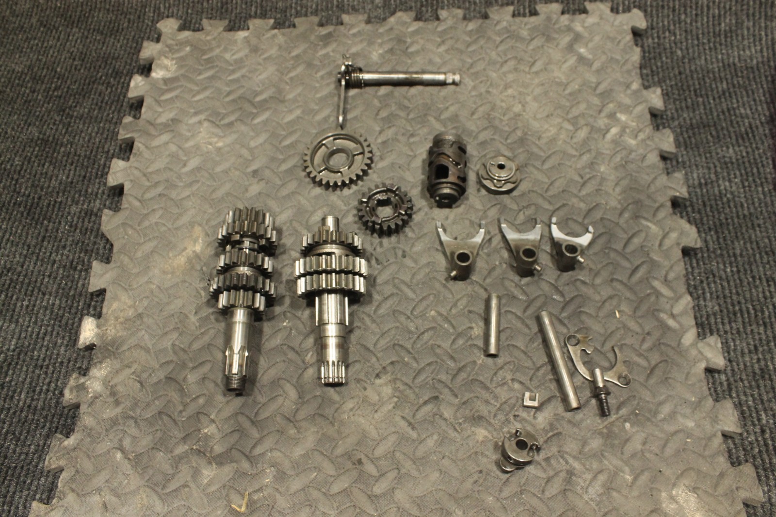 1999 Rm250 Rm 250 Complete Transmission Gears Shift Forks  96 97 98 99 00