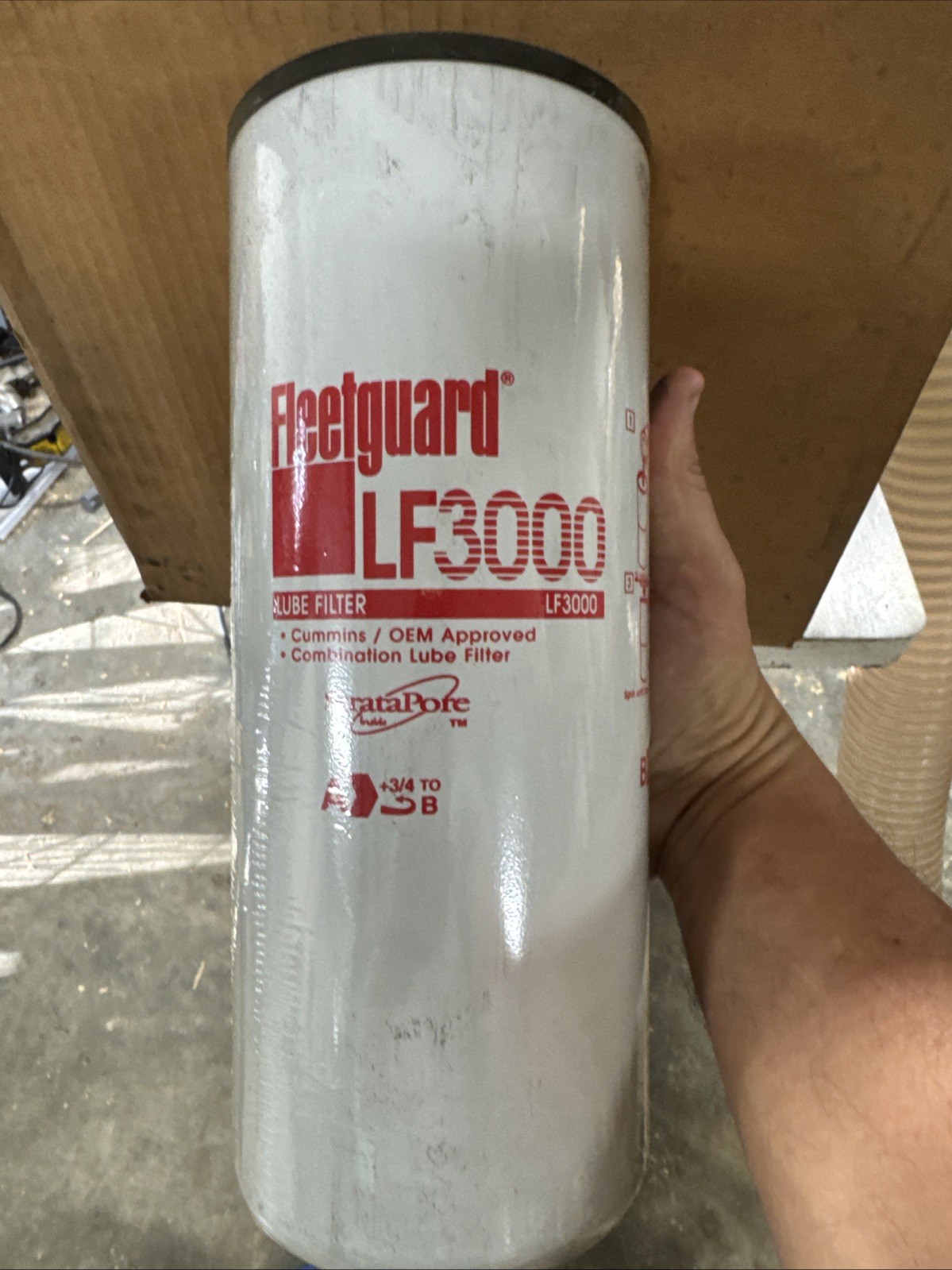 New Old Stock Fleetguard Oil Filter LF3000. Cummins New Old Stock Fleetguard Oil Filter LF3000. Cummins
