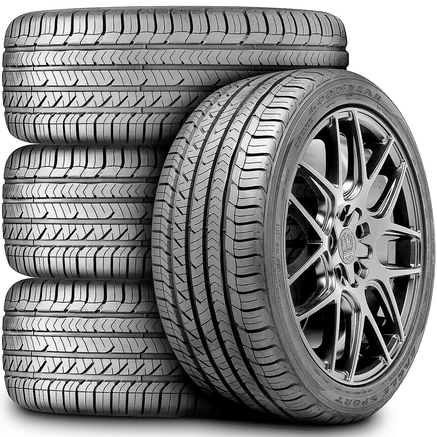 4 Tires Goodyear Eagle Sport All-Season 245/40R19 94W A/S High Performance 4 Tires Goodyear Eagle Sport All-Season 245/40R19 94W A/S High Performance