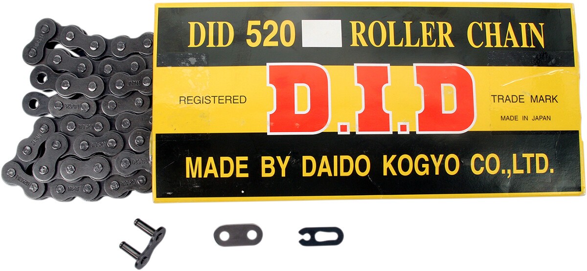 D.I.D 520 Standard Series Non O-Ring Drive Chain 110 Links Universal