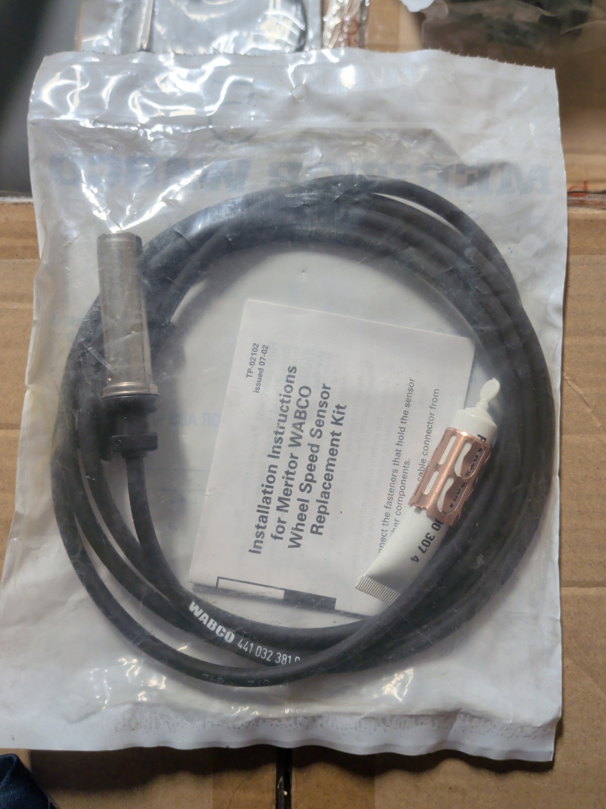 4410309052 / 4410323810 / R955608 Genuine Wabco ABS Wheel Speed Sensor OE - New