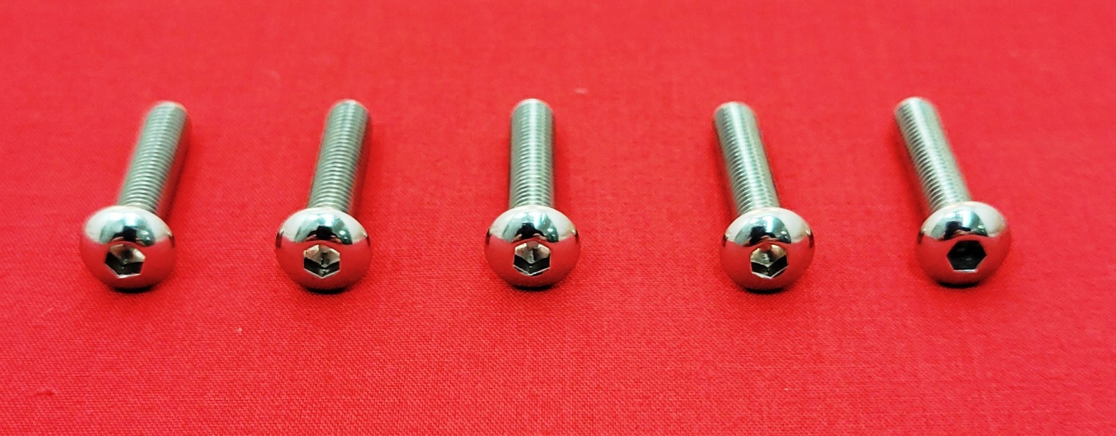 1999-2017 HARLEY TIMING COVER POLISHED STAINLESS STEEL SCREWS BOLTS KIT SET