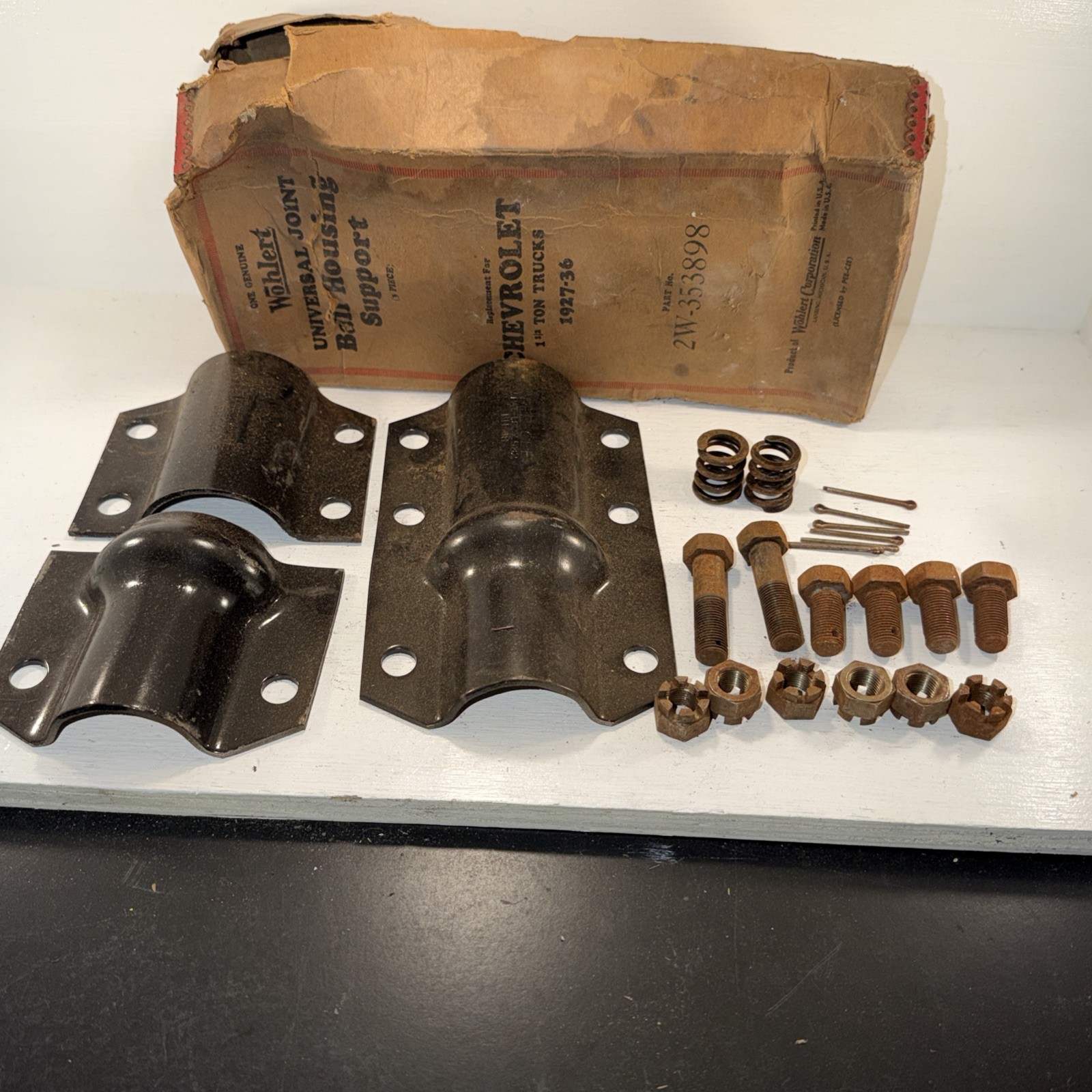 NOS Wohlert Universal Joint Ball Housing Support 1927-36 Chevy 1 1/2 Ton Trucks NOS Wohlert Universal Joint Ball Housing Support 1927-36 Chevy 1 1/2 Ton Trucks
