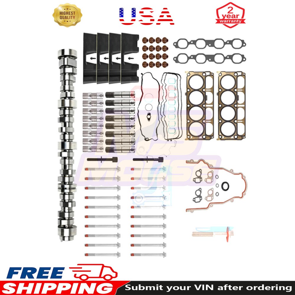 AFM Deleted Lifters Kit Camshaft Overhaul Kit FOR 14-21 GM Gen V L83 5.3L