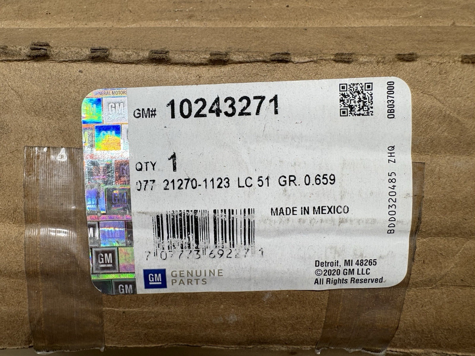 1996-2002 5.7L Vortec Engine Harmonic Balancer Damper OEM GM 10243271 1996-2002 5.7L Vortec Engine Harmonic Balancer Damper OEM GM 10243271