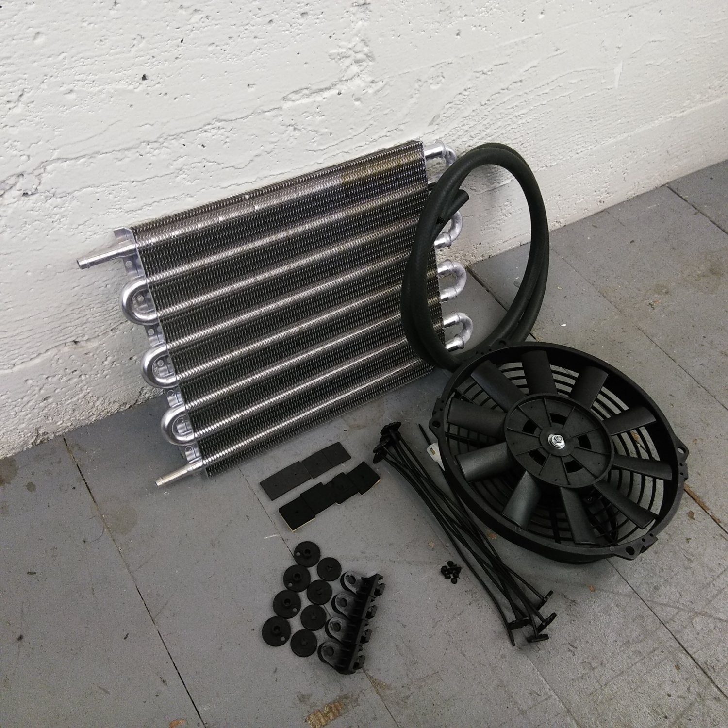 1968-82 Chevy CorvetteTransmission Oil Cooler Electric Radiator Fan Kit zr1 zl1 