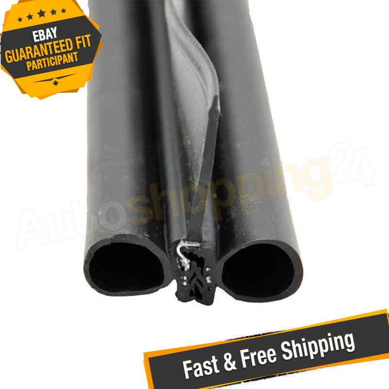 AP Products 018-478 28\' Black Rubber Door/Window Double Bulb Seal with Wiper AP Products 018-478 28\' Black Rubber Door/Window Double Bulb Seal with Wiper