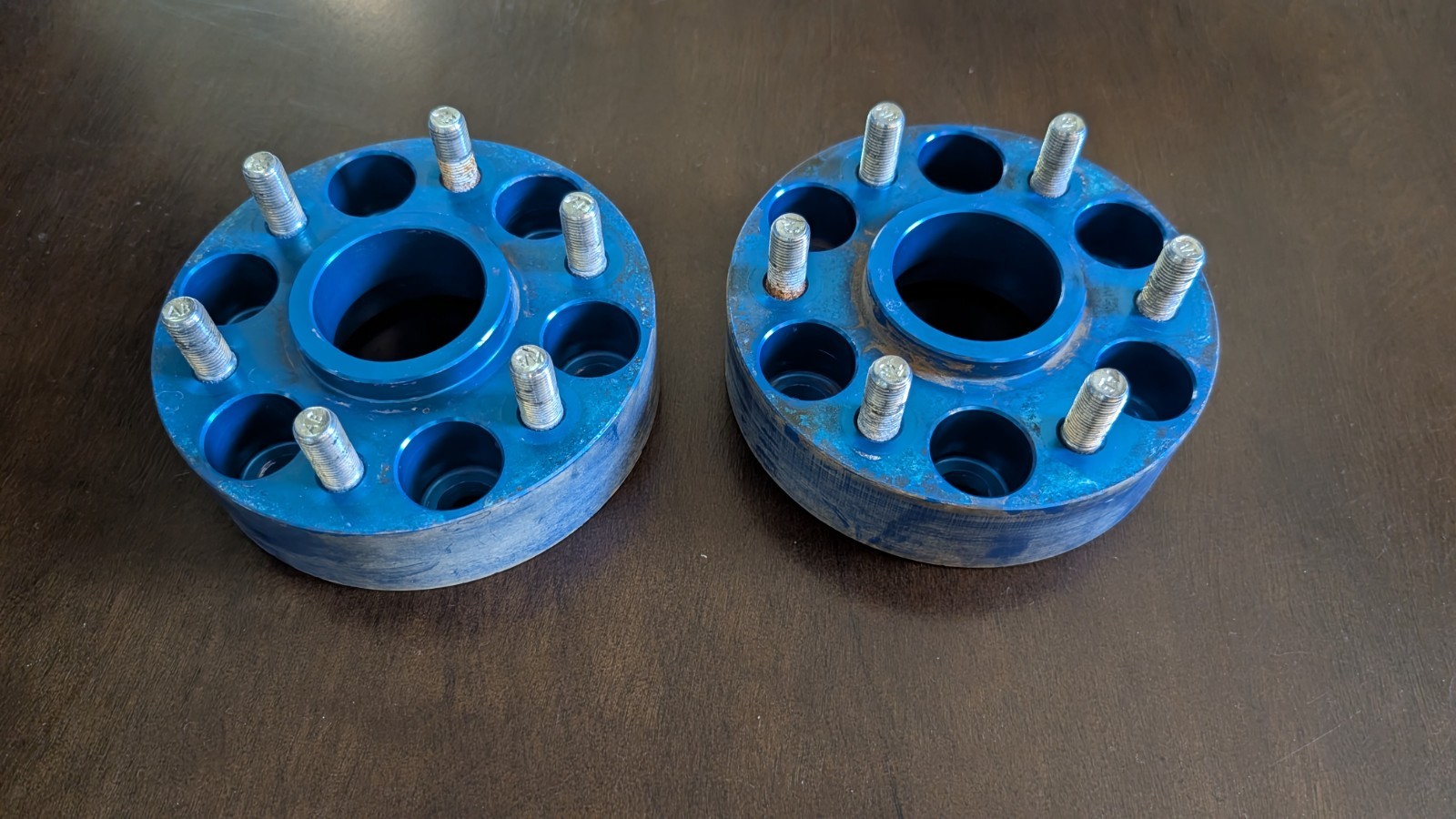 Spidertrax 1.5” 6x114.3 Wheel Spacers Anodized Blue Frontier/Xterra Spidertrax 1.5” 6x114.3 Wheel Spacers Anodized Blue Frontier/Xterra