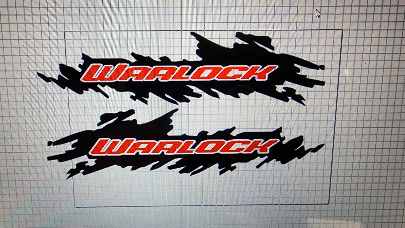 Truck WARLOCK Bedside Vinyl Decals Splash Kit . Compatible with Ram Truck WARLOCK Bedside Vinyl Decals Splash Kit . Compatible with Ram