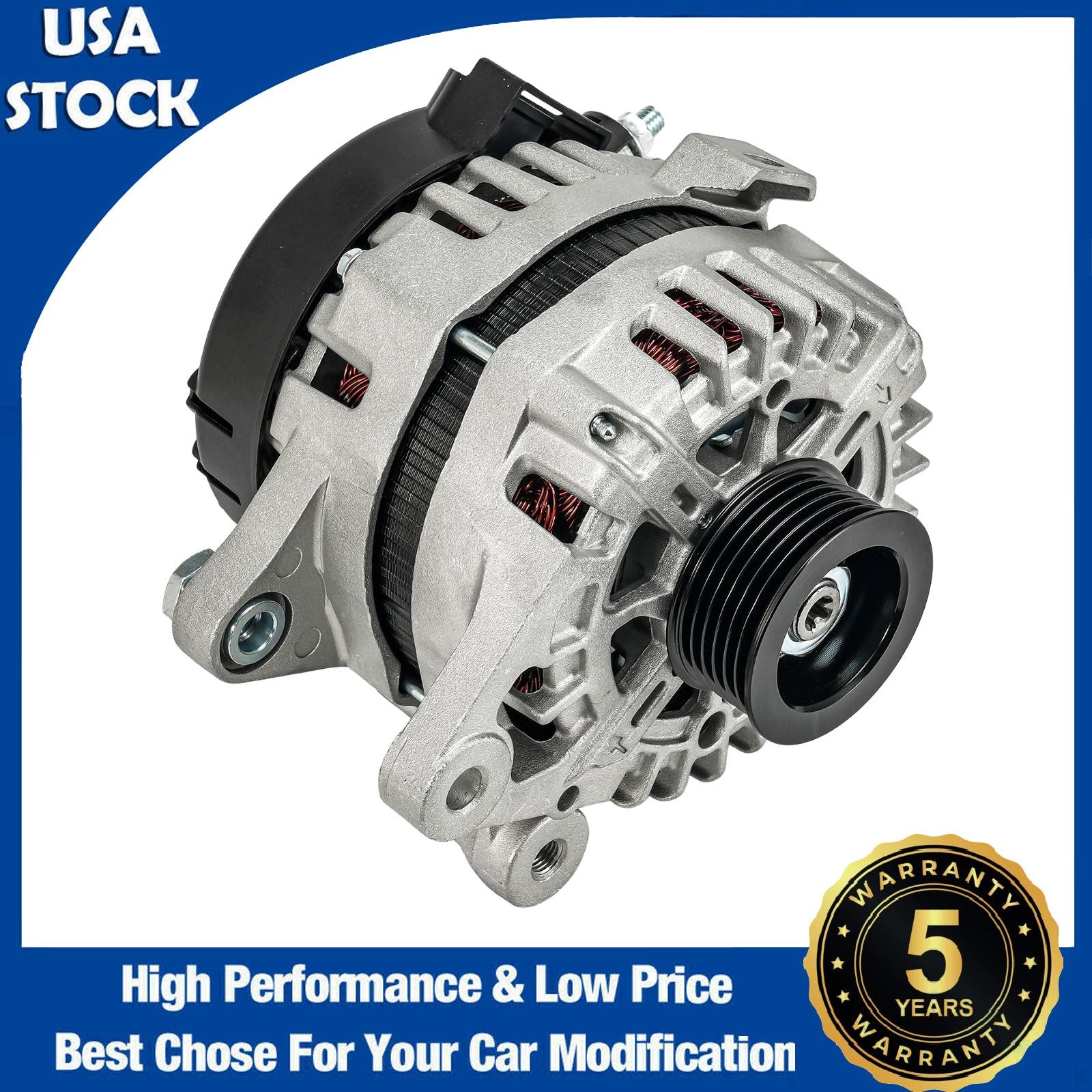 21002 Alternator For 2016-2021 Hyundai Tucson L4 2.0L 2017-2019 Kia Soul L4 2.0L