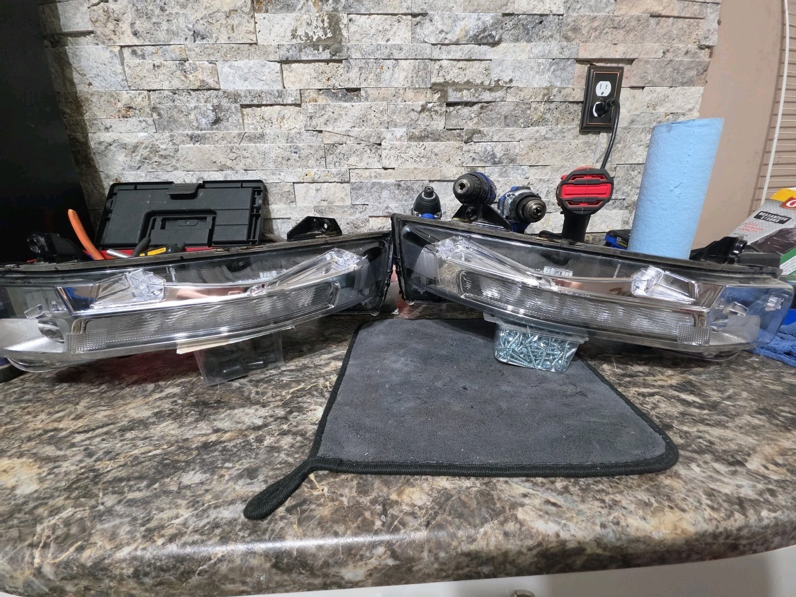 OEM 2018-2023 Ford Mustang GT LED Fog DRL Running Light Set LH RH