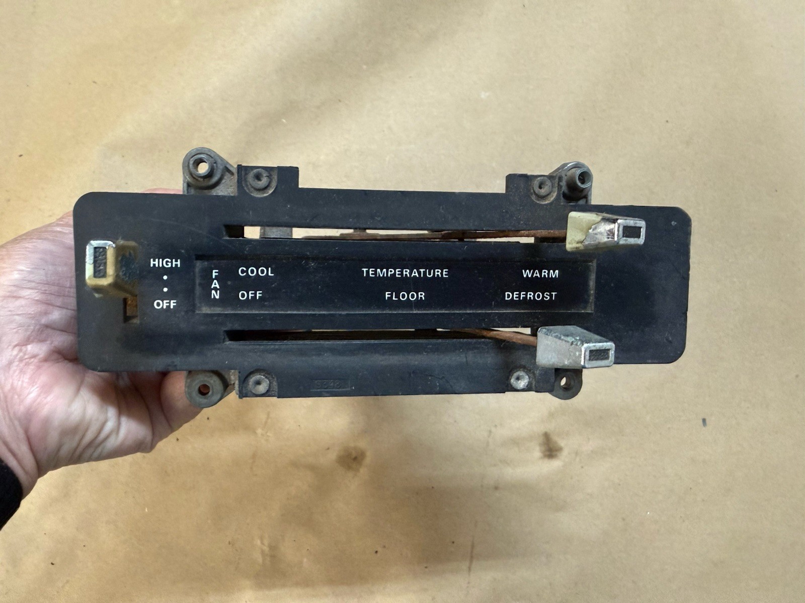 1973-1979 73-79 Ford Truck heat control unit NO AC Metal