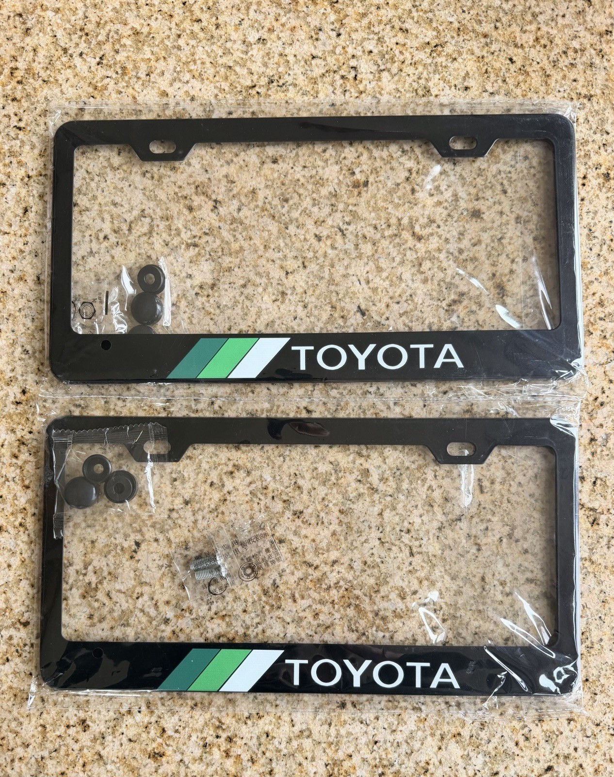 Toyota License Plate Frames | Metal - Read Description