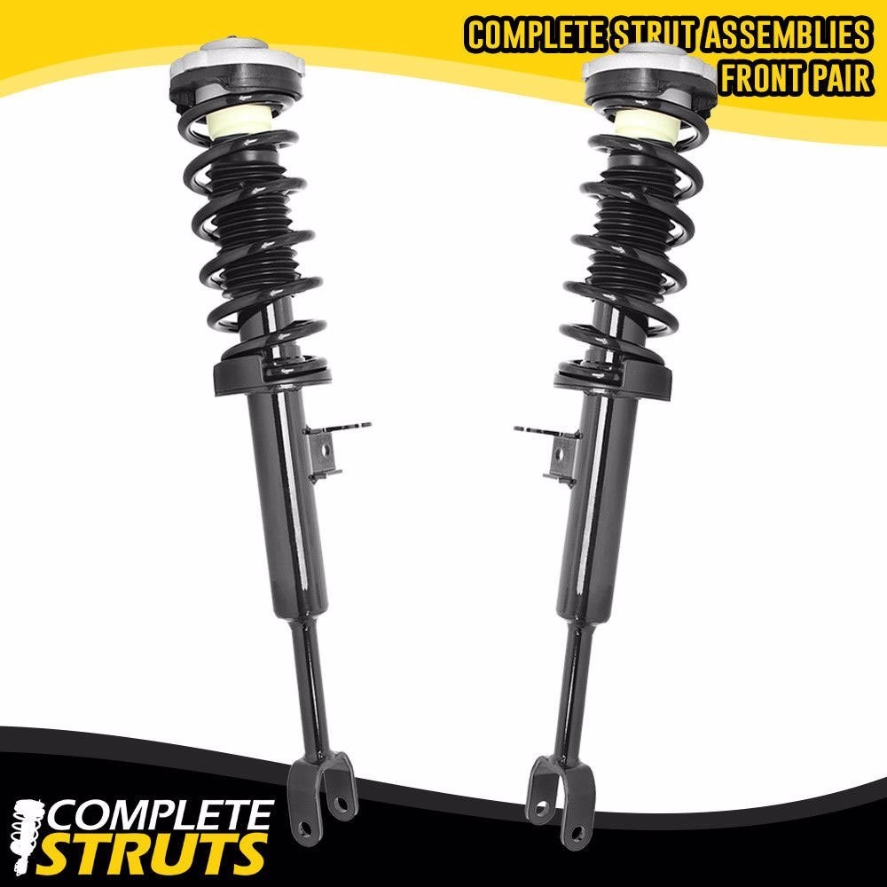2011-2015 BMW 535i RWD F10 (2) Front Complete Strut & Coil Spring Assemblies