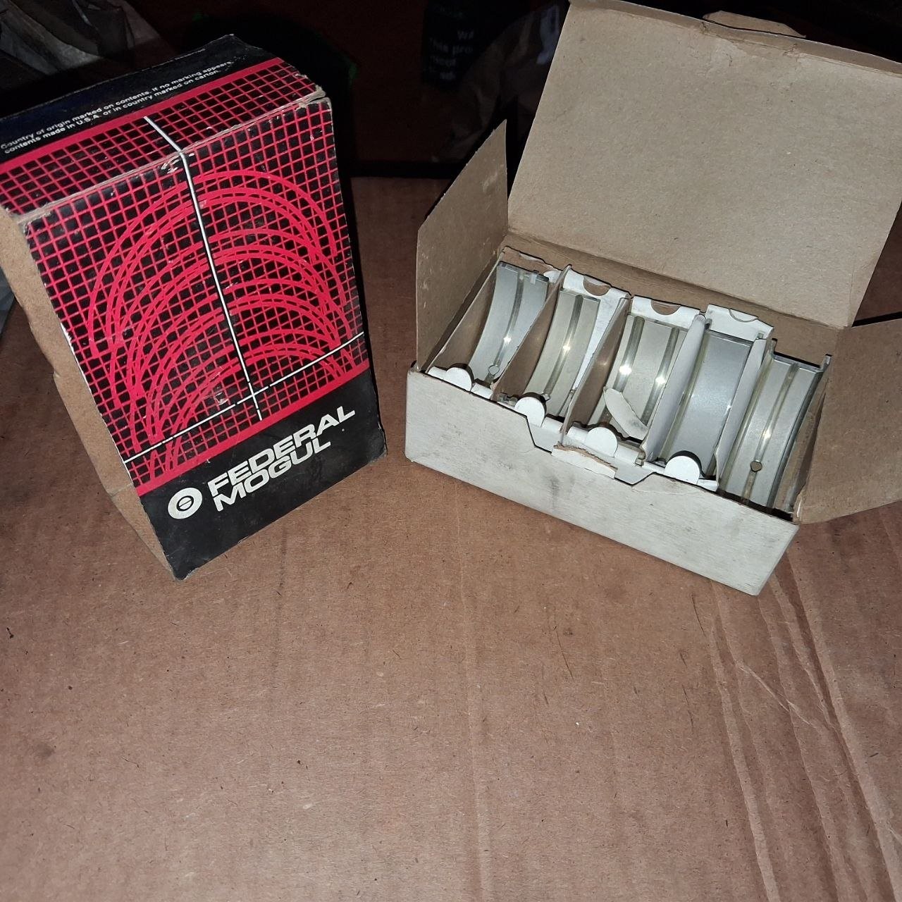 Federal-Mogul 5090M Main Bearings .25mm NOS 80-85 Celebrity 6000 2.8 173