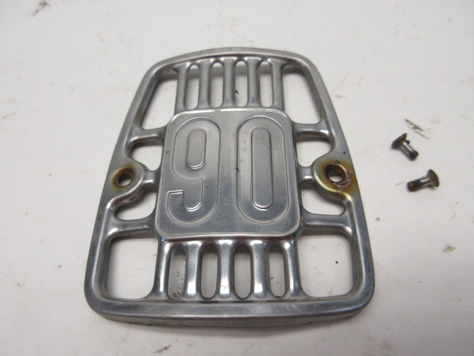1966-69 HONDA 90 C90 CM91 CM 91 HORN COVER WITH SCREWS