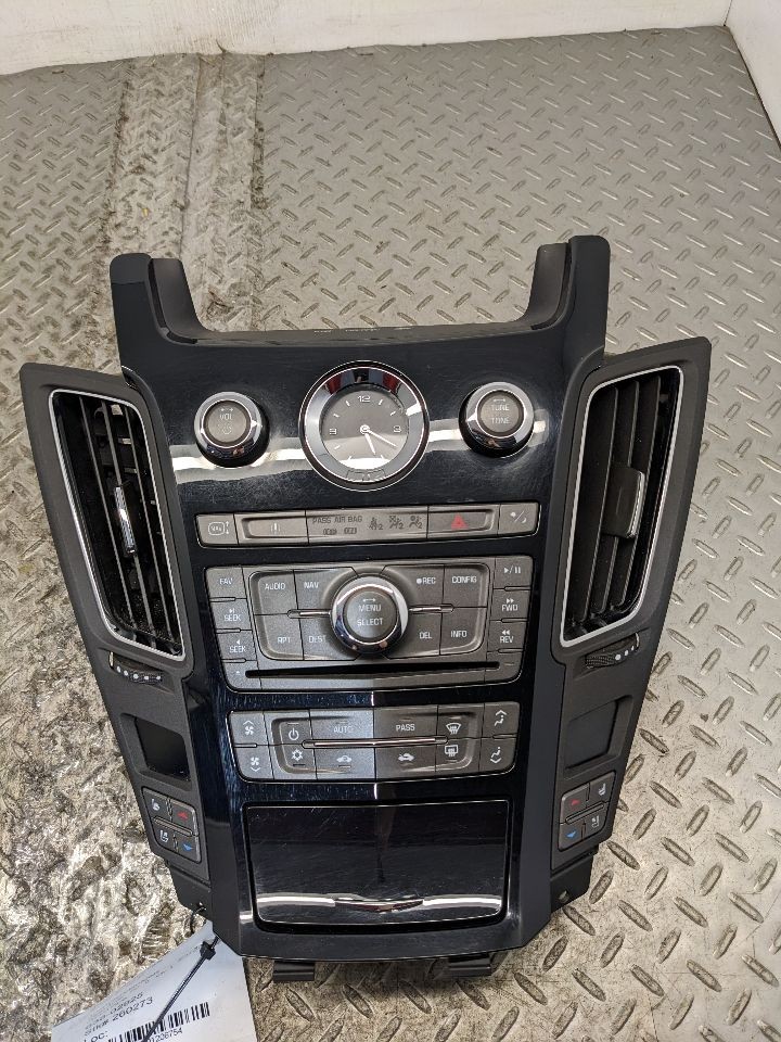 Audio Equipment Radio Control Panel V-series Opt KB6 Fits 09-13 CTS 1206754