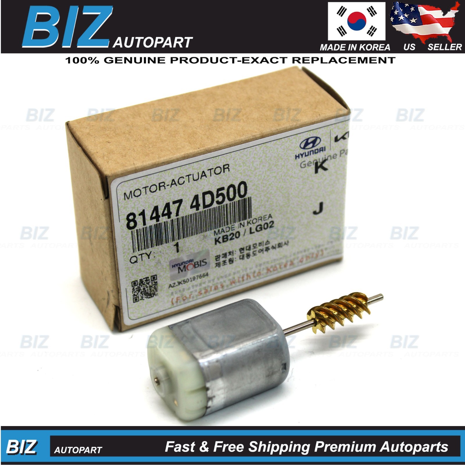 Genuine Motor Actuator Sliding Door for 06-14 Kia Sedona OE# 81447-4D500 Genuine Motor Actuator Sliding Door for 06-14 Kia Sedona OE# 81447-4D500