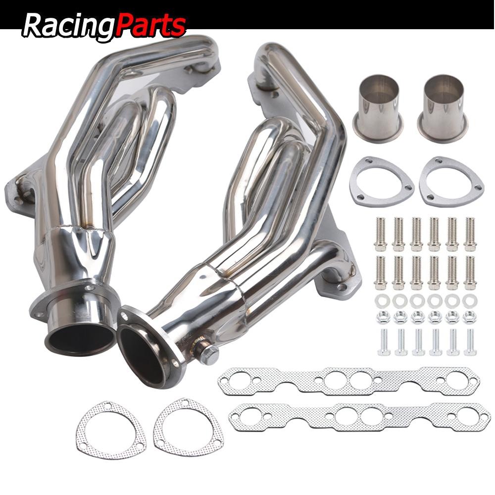 Stainless Shorty Headers for 88-97 Chevy GMC TRUCK 1500 2500 3500 5.0L 5.7L