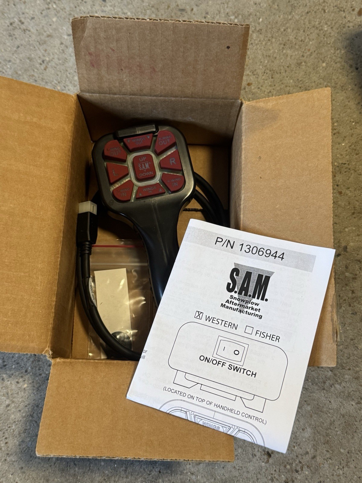 Sam Buyers Products Controller For V Plows Replaces 96500