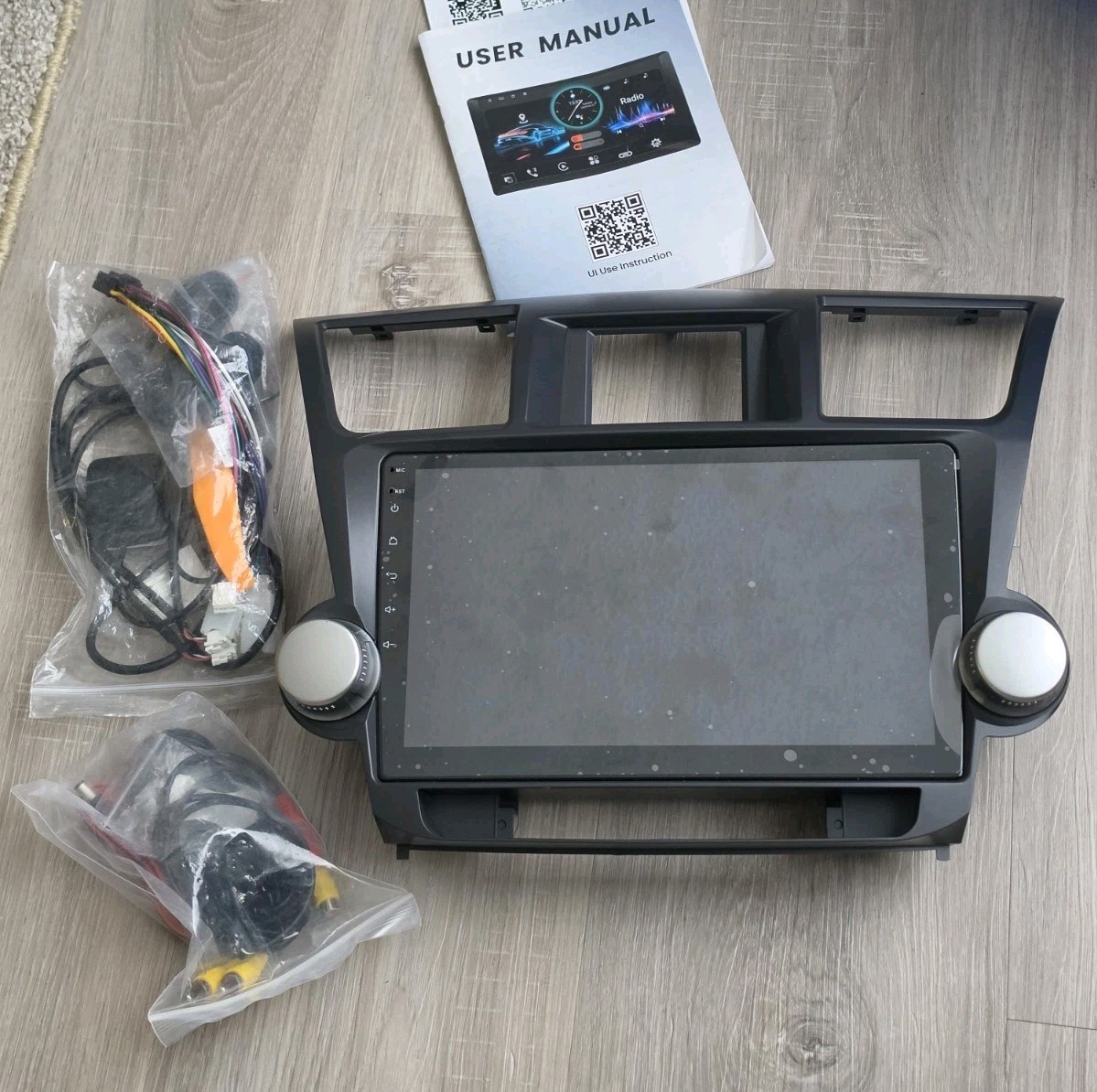 Android 13 radio for Toyota Highlander 2008-2013 10.1