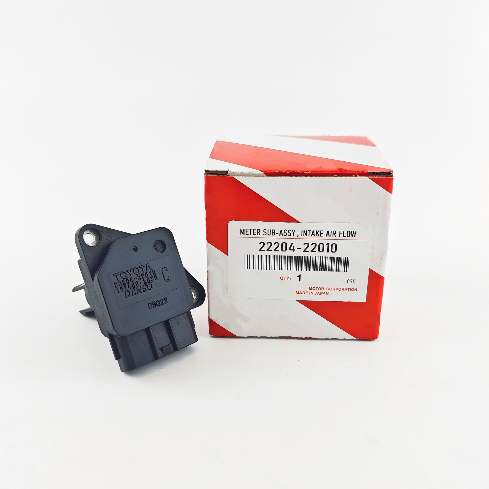 DENSO OEM Mass Air Flow Meter MAF Sensor 22204-22010 Toyota Camry Corolla Tacoma