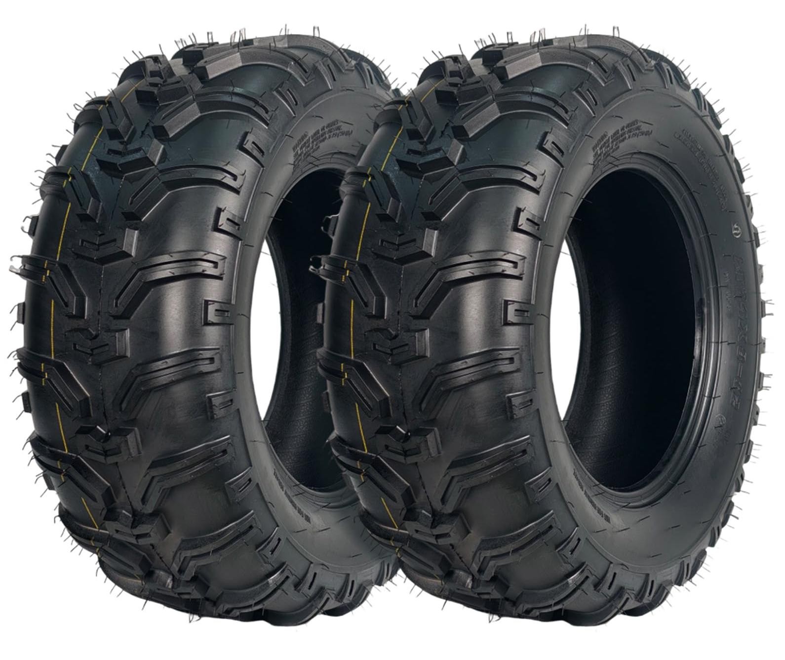 Garvee Set of 2 24x8-12 ATV Tires All Terrain 6PR Tubeless UTV Tires 24x8x12