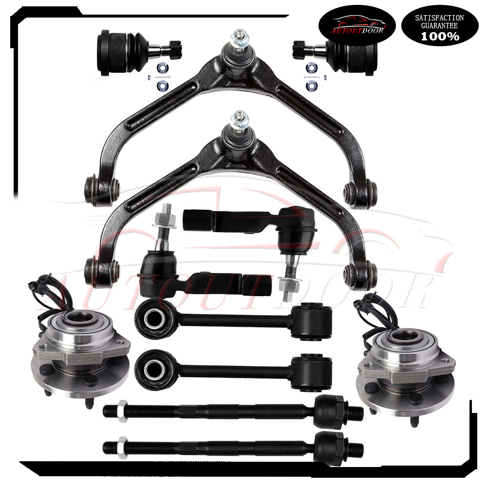 For 2006-07 Jeep Liberty 12x Wheel Bearning Hub Sway Bar Control Arm Ball Joint