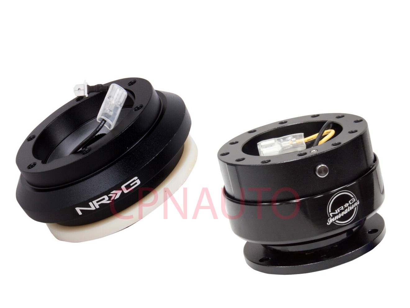 NRG SHORT HUB Adapter + 2.0 Black Quick Release For EG Civic DC2 Integra