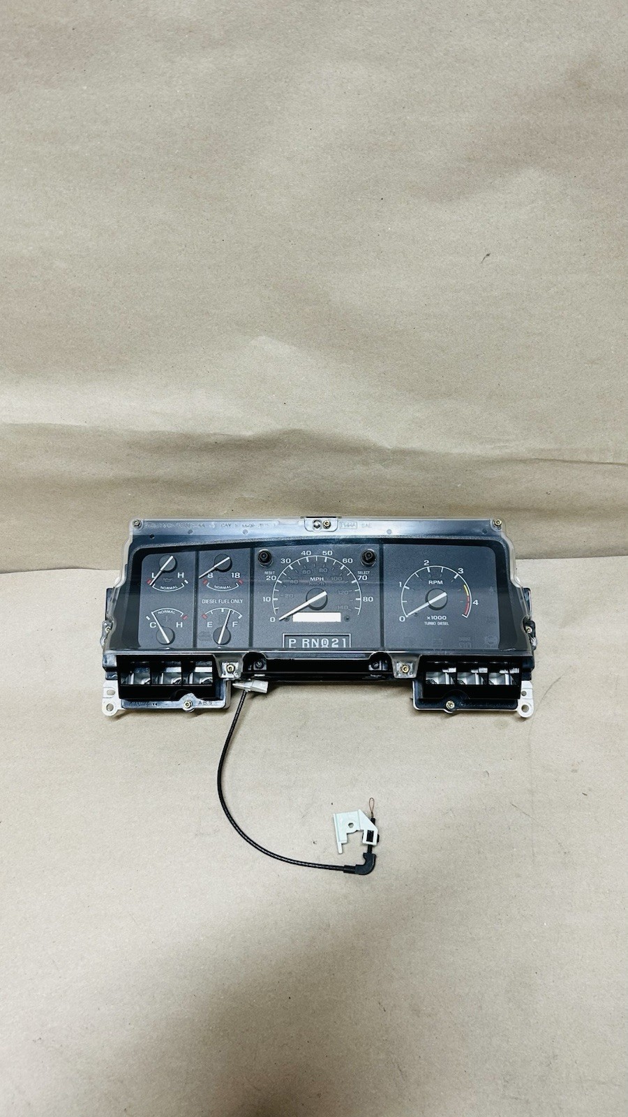 95-97 Ford F-250 F-350 7.3L Diesel Powerstroke Gauge Cluster Speedometer W/ Tach