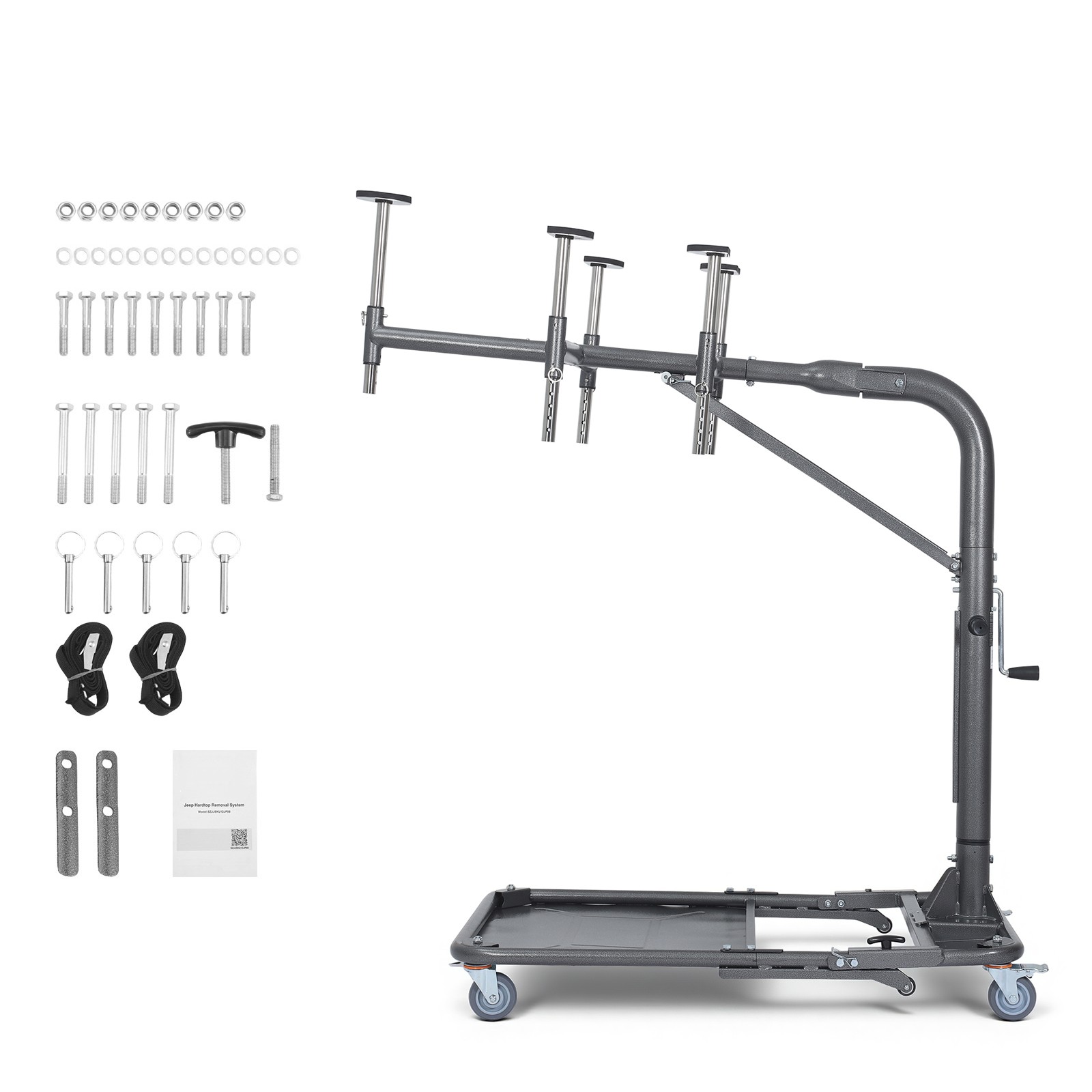 Uimoso Foldable Hardtop Lift System for Jeep Wrangler Models