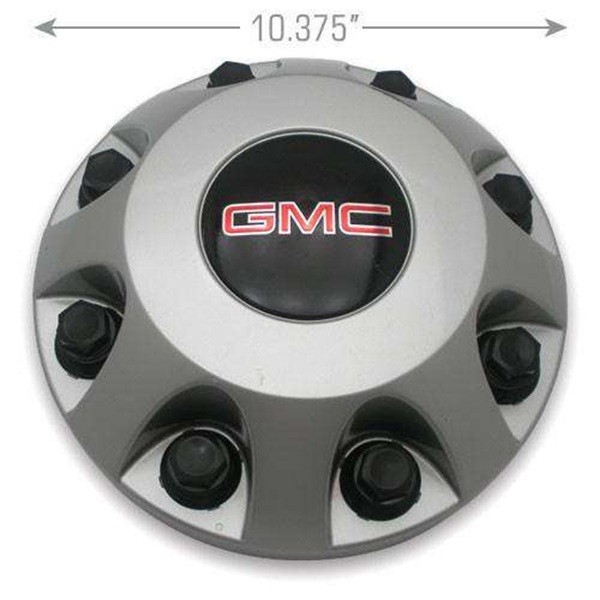 ONE Wheel Center Cap FOR 2011-2023 GMC SIERRA 3500 Dually Front SILVER  9597796