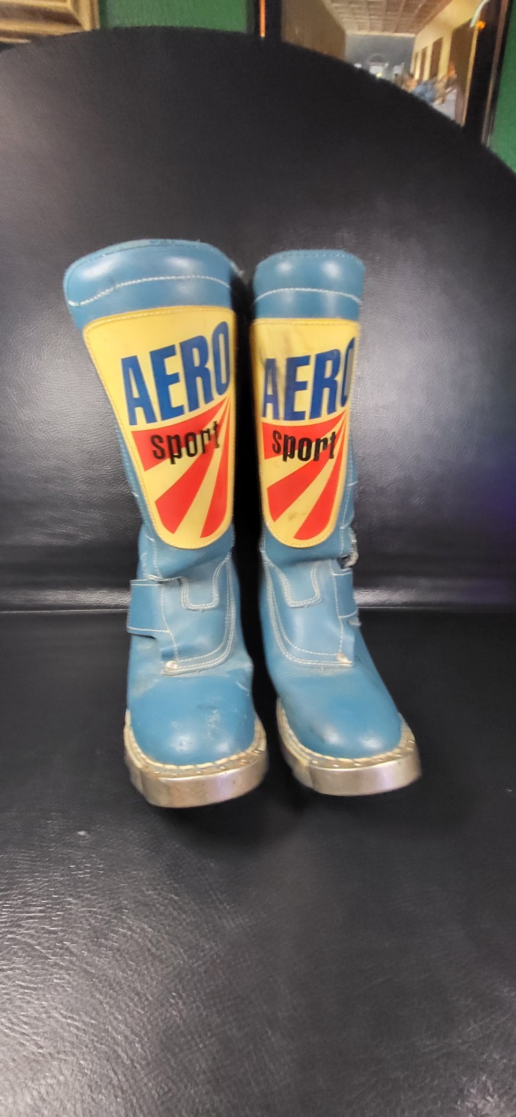 Vintage Rare AERO SPORT Japan Motocross Boots Good Condition 1970s Vintage Rare AERO SPORT Japan Motocross Boots Good Condition 1970s